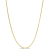 1.2MM Snake Chain Necklace in Yellow Plated Sterling Silver