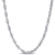 3.7MM Singapore Necklace in Sterling Silver