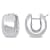 20.5mm Wide Polished Huggie Earrings in 14k  Gold