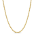 2.2MM Rope Chain Necklace in Yellow Plated Sterling Silver