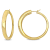 48mm Polished  Hoop Earrings in 14k  Gold