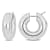 21mm Polished Hollow Hoop Earrings in 14k Gold