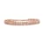 10K Rose Gold Plated .925 Sterling Silver 2.0 Cttw Diamond Double-Link
7" Tennis Bracelet