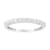 10K White Gold IGI Certified 1/2ctw Diamond Band Style Ring (I-J Color,
I2-I3 Clarity)