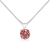 0.50ctw Brilliant Cut Lab Grown Pink Diamond Solitaire 10K White Gold
Pendant with Chain