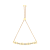 14K Yellow Gold Over Sterling Silver Channel Set Diamond Accent Twist
Bolo Bracelet