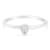 Sterling Silver 1/20ctw Diamond Miracle Set Ring (J-K Color, I1-I2 Clarity)