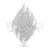 Sterling Silver ¾ctw Mixed Cut Diamond Stair-Stepped Cluster Ring (I-J
Color, I2-I3 Clarity)