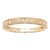 10k Yellow Gold Vintage-Style Engraved Diamond Wedding Band 1/5 cttw,
H-I, I1-I2