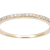 10k Yellow Gold Thin Diamond Wedding Band (1/7 cttw, H-I Color, I1-I2 Clarity)