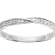 10k White Gold Bypass Diamond Wedding Anniversay Band (1/6 cttw, H-I
Color, I1-I2 Clarity)
