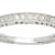 10k WhiteGold Vintage-Style Engraved Diamond Wedding Band 1/5 cttw, H-I, I1-I2
