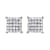 10K White Gold .25ctw Diamond Stud Earrings