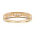 10k Yellow Gold Milgrain Diamond Wedding Anniversary Band (1/5 cttw,
H-I, I1-I2)