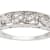 10k White Gold Vintage-Style Diamond Anniversary Band (0.08 cttw, H-I, I1-I2)