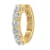 FINEROCK 0.37 Carat Diamond Hoop Huggies Earring in 14K Yellow Gold
(Single Piece)