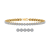 FINEROCK 1 Carat Diamond Tennis Bracelet in 10K Yellow Gold (7.5 Inch)