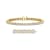 FINEROCK 8 1/4 Carat Diamond Tennis Bracelet in 14K Yellow Gold (7 Inch)
