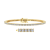 FINEROCK 2 Carat Diamond Tennis Bracelet in 10K Yellow Gold (7.5 Inch)