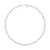 18K Yellow Gold Lab Grown Diamond by the Yard 16 Inch Station Necklace