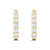 14K Gold Lab Grown Diamond Classic Hoop Earrings 6.75ctw