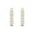 14K Gold Lab Grown Diamond Classic Hoop Earrings 5.20ctw