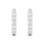 14K Gold Lab Grown Diamond Classic Hoop Earrings 6.75ctw