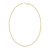 18K Yellow Gold Lab Grown Diamond by the Yard 20 Inch Station Necklace