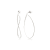 Siracusa earrings XXL in white gold 18k and 304 diamonds pavé, 1.05ct