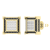 Dazzlingrock Collection 0.12ctw White Diamond Stud Earrings in 14K
Yellow Gold in Push Back