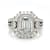 1.35Cts Pie Cut Diamond and 0.90Cts White Diamond Ring in 14K