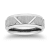 Tungsten Geometric Pattern Mens Band