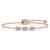 MFY x Anika Rose Gold Over Sterling Silver with 1/4 Cttw Lab-Grown
Diamond Ring
