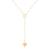 MFY x Anika Yellow Gold over Sterling Silver with 0.02 cttw Lab-Grown
Diamond Necklace
