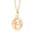 Jewelili 18K Yellow Gold Over Sterling Silver Parent and Two Children
Family Pendant