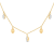 MFY x Anika Yellow Gold over Sterling Silver with 1/4 cttw Lab-Grown
Diamond Necklace