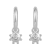 MFY x Anika Sterling Silver with 0.03 Cttw Lab-Grown Diamond Earrings