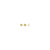 14K Yellow Gold 6 mm Ball Stud Earrings with Friction Back for Women