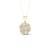 10k Yellow Gold 1/5ct Solitaire Diamond Flower Pendant With 18 Inch
Chain (H-I Color, I2 Clarity)