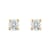 Lab Grown Diamond 14k Yellow Gold Stud Earrings 2/5ctw