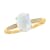 14K Yellow Gold 0.82 Ct Diamond and Australian Opal 8X6mm Oval
Engagement Ring for Women