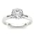 14K White Gold 1.0ctw Round Diamond Solitaire Engagement Ring (Color
H-I, Clarity I2)