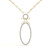 10k Yellow Gold Diamond Pendant With 18 Inch Chain (H-I Color, I2
Clarity)(0.15 ctw)