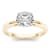 14K Yellow Gold 1.0ctw Round Diamond Solitaire Engagement Ring (Color
H-I, Clarity I2)