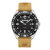 Timberland Carrigan Collection Men's Watch with Tan Leather Strap