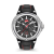 Fashion watch with Black silicone strap