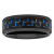 Tungsten Comfort™ Tungsten Black Ion Plated and Blue Carbon Fiber Band