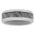 Tungsten Comfort™ 8MM Tungsten and Gray Silicone Gray Carbon Fiber Band