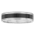 Tungsten Comfort™ Tungsten 6MM Black Ceramic Band