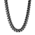 Stainless Steel Two-Tone 6MM Franco Curb Chain Necklace
